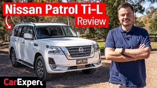 2021 Nissan PatrolArmada review Should you buy a Landcruiser instead [upl. by Nnybor]