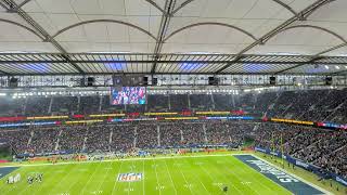 German fans belt out Sweet Caroline at Patriots game in Frankfurt [upl. by Hpotsirhc]