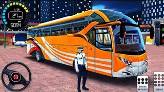 Luxury Bus Drive Simulator 3D  Real City Euro Coach Bus Driving 2024  Android Gameplay [upl. by Bing796]