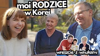 Moi Rodzice w Korei  Ich wrażenia i spotkanie z wnuczętami 💖 [upl. by Ruford302]