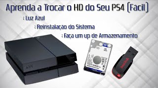 Como Instalar HD no PS4  Passo a Passo Sem Erro 2024 [upl. by Dedrick304]