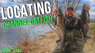 How to LOCATE Feeding Channel Catfish  Bank Fishing for Catfish [upl. by Dave52]