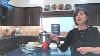 Sephardic Cooking  Avgolemono soup [upl. by Yardna461]