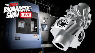 Incredible 5 Axis Tool Paths on 9 Axis Doosan MillTurn  Episode 2 [upl. by Alocin]