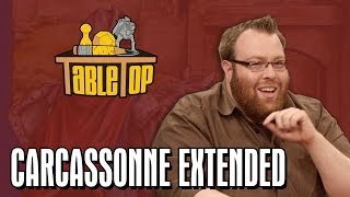 TableTop Extended Carcassonne Jesse Cox Wil Wheaton Nika Harper Kumail Nanjiani [upl. by Reinal]