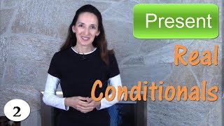 Present Real Conditionals English Grammar  IF clauses [upl. by Tomi]