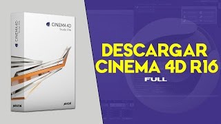 Descargar e instalar cinema 4D R16  64bits full 2016 [upl. by Odlanyar]