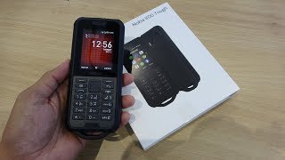 Nokia 800 Tough black unboxing [upl. by Hopper]