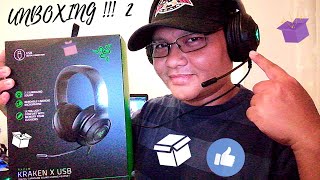 Razer Kraken X USB Unboxing and Installation [upl. by Staley]