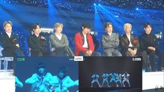 191130 MMA BTS 방탄소년단 reaction to TXT New Rules  INTRORun Away 9와 4분의 3 승강장에서 너를 기다려 [upl. by Lindsay]