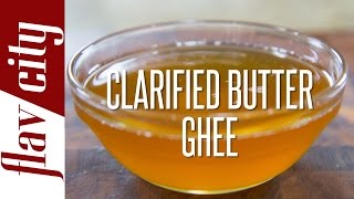 How To Make Ghee  Clarified Butter Recipe  FlavCity with Bobby [upl. by Seessel]