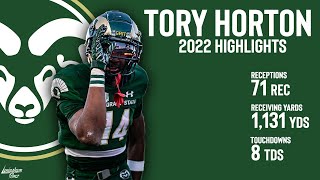 Tory Horton  2022 Highlights  Colorado State Rams [upl. by Lillian]