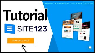 ¿Cómo Funciona SITE123 👉 Tutorial en Español [upl. by Sinclare]