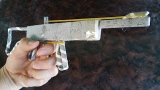 Comment faire un pistolet à laide de papier qui tire  armes jouets [upl. by Oner733]