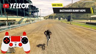 GTA 5  How To Do Multiple Backwards Bunny Hops With a BMX GTA 5 BMX Tutorial [upl. by Yelhak48]