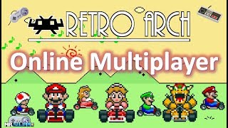 Online Multiplayer Retro Games with RetroArch [upl. by Ediva399]