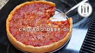 How to make a glutenfree Chicagostyle deep dish pizza [upl. by Napas]