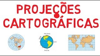 Projeções Cartográficas  Estudante Eficiente [upl. by Slaughter]