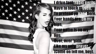 Lana Del Rey  Burning Desire Karaoke [upl. by Victorine]