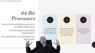 x86 Assembly Language  x86 Processor Architecture [upl. by Ennoryt]