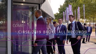 CIRSE 2019 broke all records [upl. by Navak]