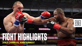 HIGHLIGHTS  Zhilei Zhang vs Jerry Forrest [upl. by Lesoj]