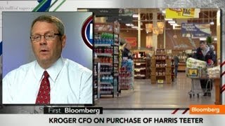 Harris Teeter Has Better Margins Kroger CFO [upl. by Phylys441]