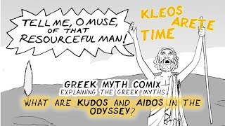 What are kudos and kleos and aidos in Homeric Literature  Iliad and Odyssey A teacher explains [upl. by Citarella]