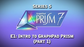 GraphPad Prism Tutorials E1  Intro to GraphPad Prism Part 1 [upl. by Mar]