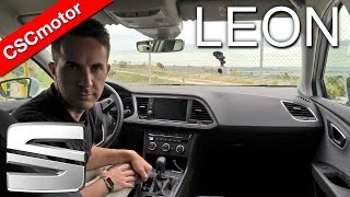 SEAT Leon  2017  2019  Prueba en carretera [upl. by Lekym]