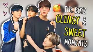 THE BOYZ Clingy amp Sweet Moments [upl. by Tasia]