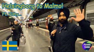 Ep 18  Helsingborg to Malmo  Ft Vishy  Sweden [upl. by Caitlin]