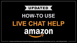 How to Use Live Chat Help on Amazon  Updated [upl. by Kara-Lynn957]