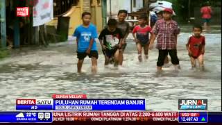 Luapan Sungai Sangrahan Sukoharjo Rendam Puluhan Rumah [upl. by Ianteen268]