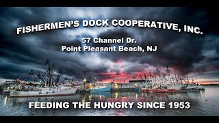 Americas Gleaned Seafood at Fishermans Dock Coop in Pt Pleasant NJ [upl. by Baldwin]