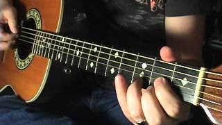 Basic Willie Nelson Style Walk Ups amp Walk Downs Scott Grove Guitar Lesson [upl. by Ehtylb]