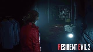 Resident Evil 2 Remake  Claire 2nd Run  Part 2  Walkthrough  No Commentary [upl. by Suiddaht]