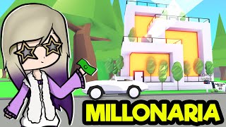 24 HORAS SIENDO MULTIMILLONARIA EN ADOPT ME ROBLOX [upl. by Slen62]