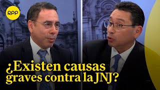 Informe contra miembros de la JNJ abogados discuten la condición de causa grave del caso [upl. by Kirtley]