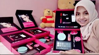 Unboxing hadiah dari Maybelline [upl. by Kcyrred186]