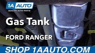 How to Replace Gas Fuel Tank 9812 Ford Ranger [upl. by Eibbob]