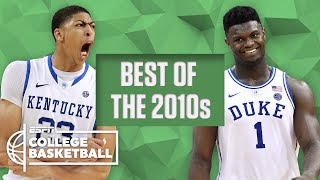 The best college basketball players of the decade AD Zion Jimmer Kemba and more  ESPN [upl. by Mic844]