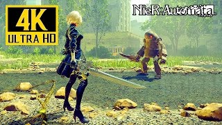 NieR Automata  4K Gameplay GTX 1080  4K ✔ [upl. by Jago]