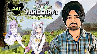 Minecraft survival day 41 shortslive ytshorts shorts shortfeed shorts minecraft [upl. by Yendirb]