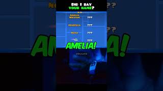 If I Guess Your NAME Youre OUT in Geometry Dash 😱 [upl. by Berlinda]