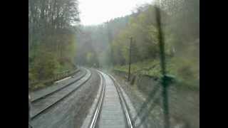 Nordhessen Regiotram RT 9 Mitfahrt 201204003 bei BaunatalRengershausen  Begegnung Intercity [upl. by Aryt]