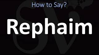 How to pronounce Rephidim CORRECTLY Bible Name Pronunciation [upl. by Waterman656]