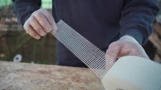 How to Use Plasterboard Scrim Tape  Brackit [upl. by Adnylg]