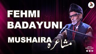 Fehmi Badayuni Shayari at JashneAdab Mushaira 2023 [upl. by Barta83]