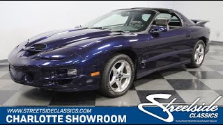 2002 Pontiac Firebird Trans AM WS6 for sale  6574 CHA [upl. by Darrow419]